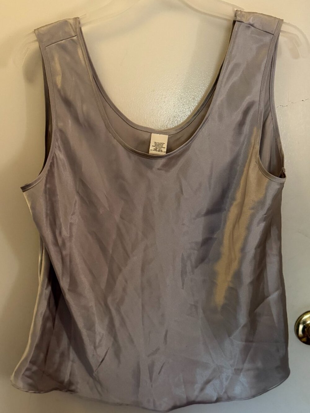 Casual Corner Silver Camisole W L
